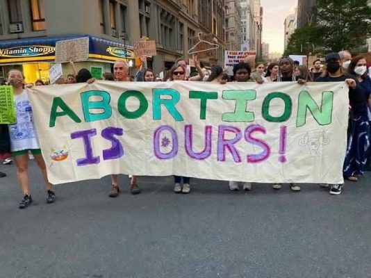 Proteste gegen Abtreibungsverbote in den USA
