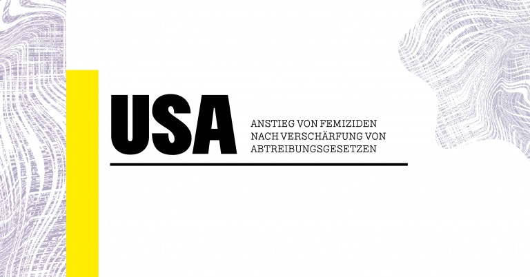 USA: Anstieg von Femiziden nach Verschärfung von Abtreibungsgesetzen