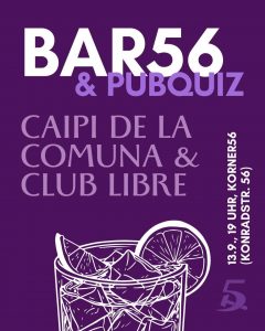 Social – LEIPZIG: BAR56 & Pubquiz @ Leipzig Korner56