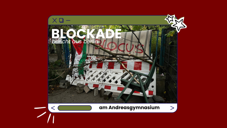 Revo vor Ort: Schulblockade in Berlin